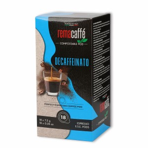 REMACAFFE Decaffeinato филтърни дози 18 бр.